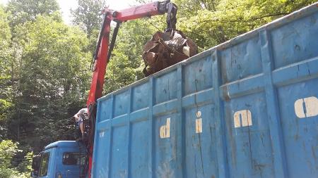 Sanacija črnega odlagališča – Banova jama 146